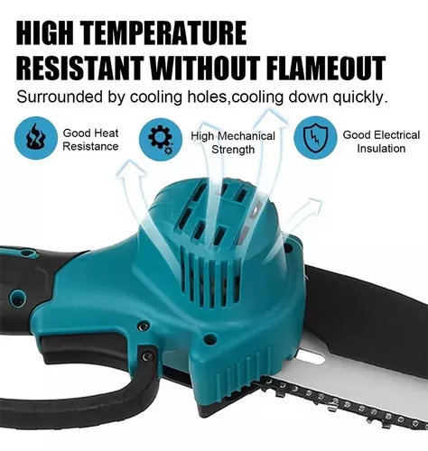 Miniatura 4 de Mini Motosierra De 6 Pulgadas Eléctrica